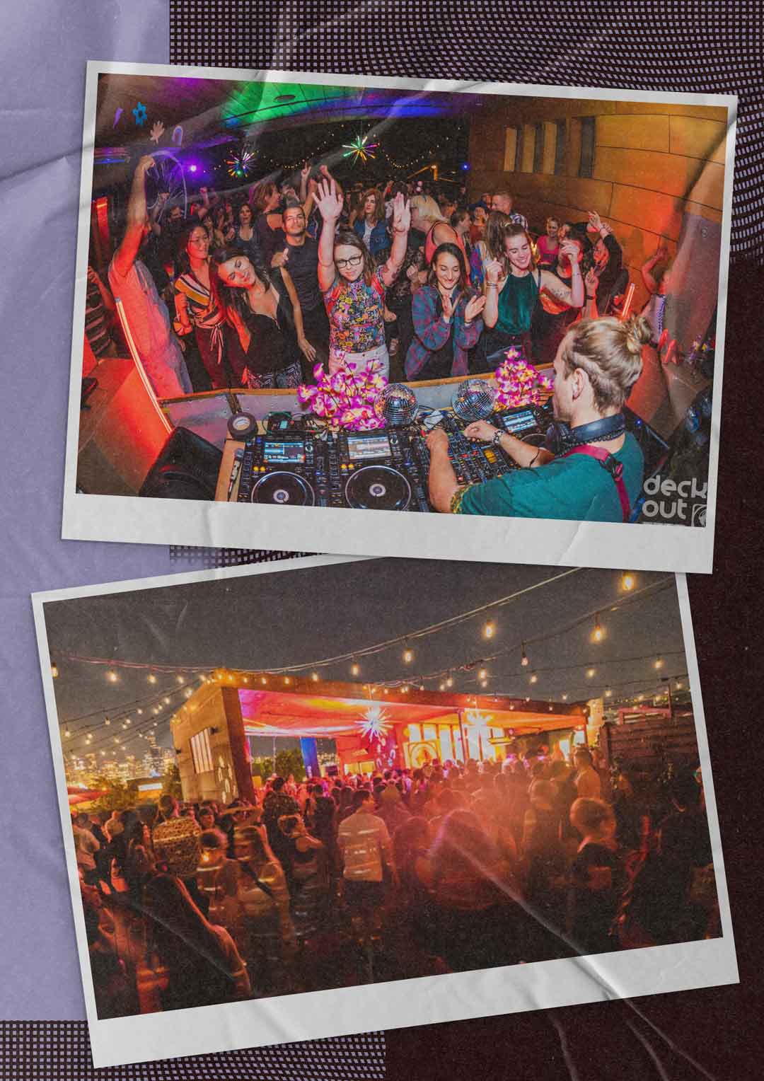 Shameless Productions Deck'd Out party DJ set in Seattle