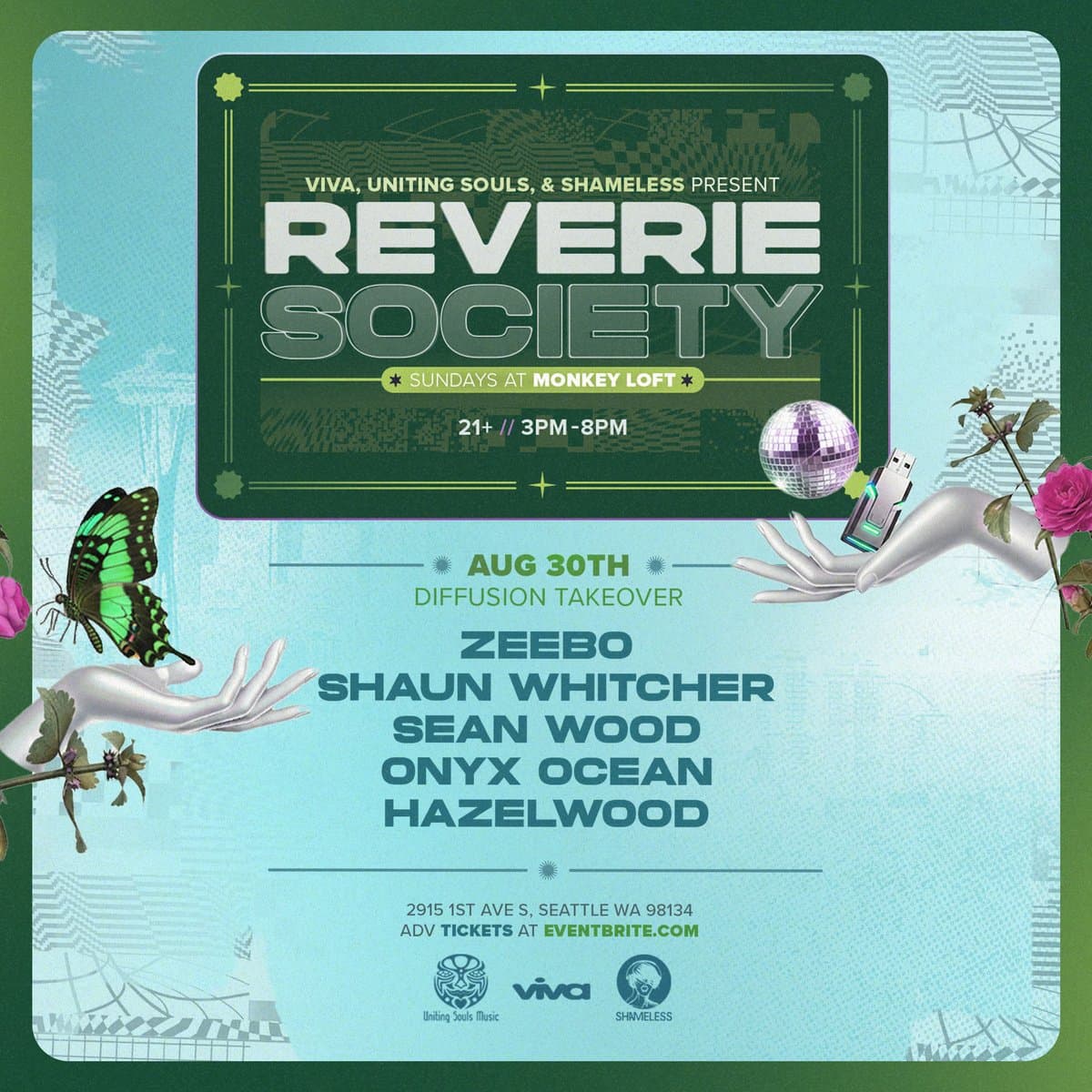 Reverie Society: Diffusion Takeover