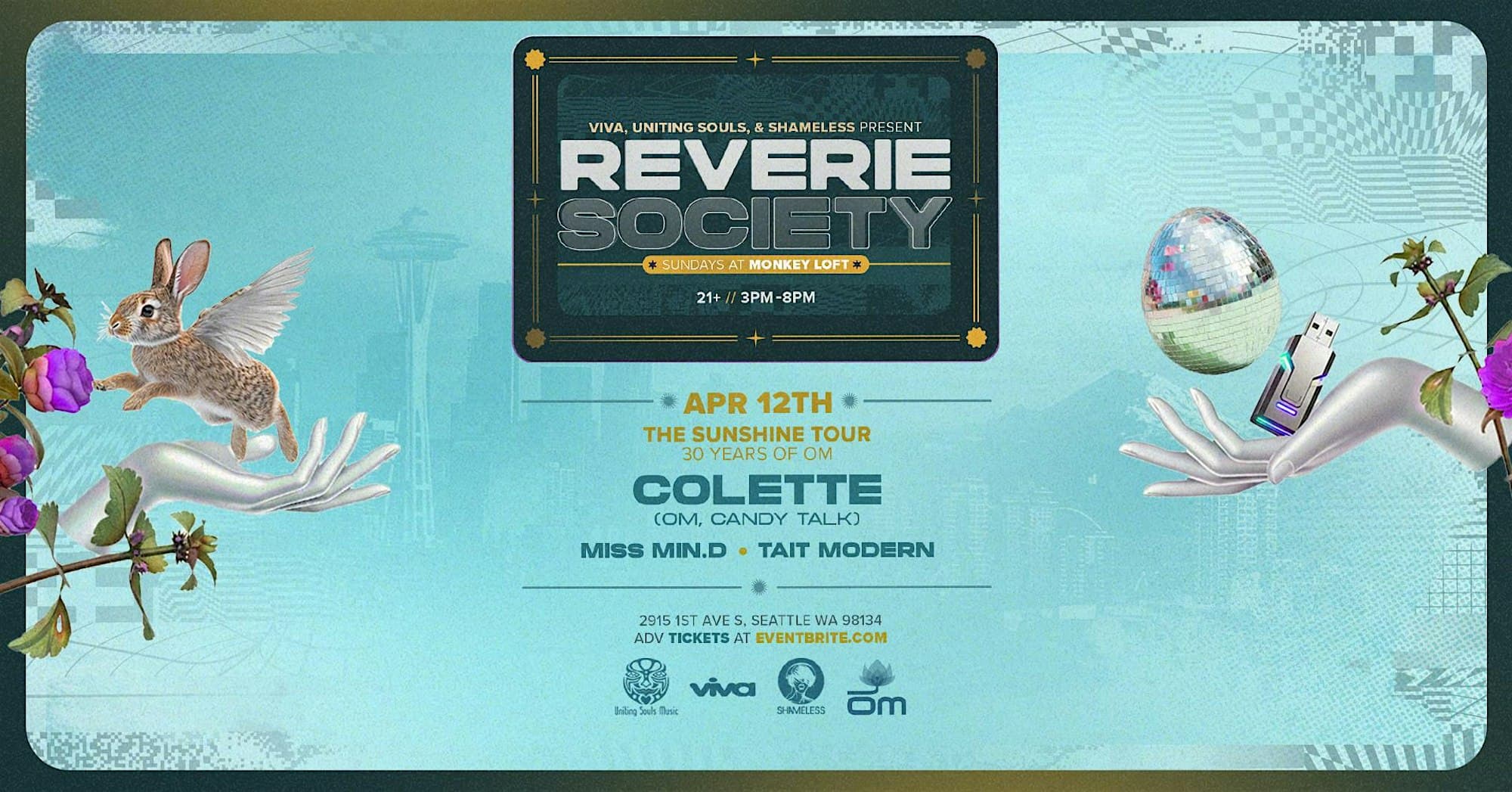 Reverie Society at Monkey Loft, Seattle WA