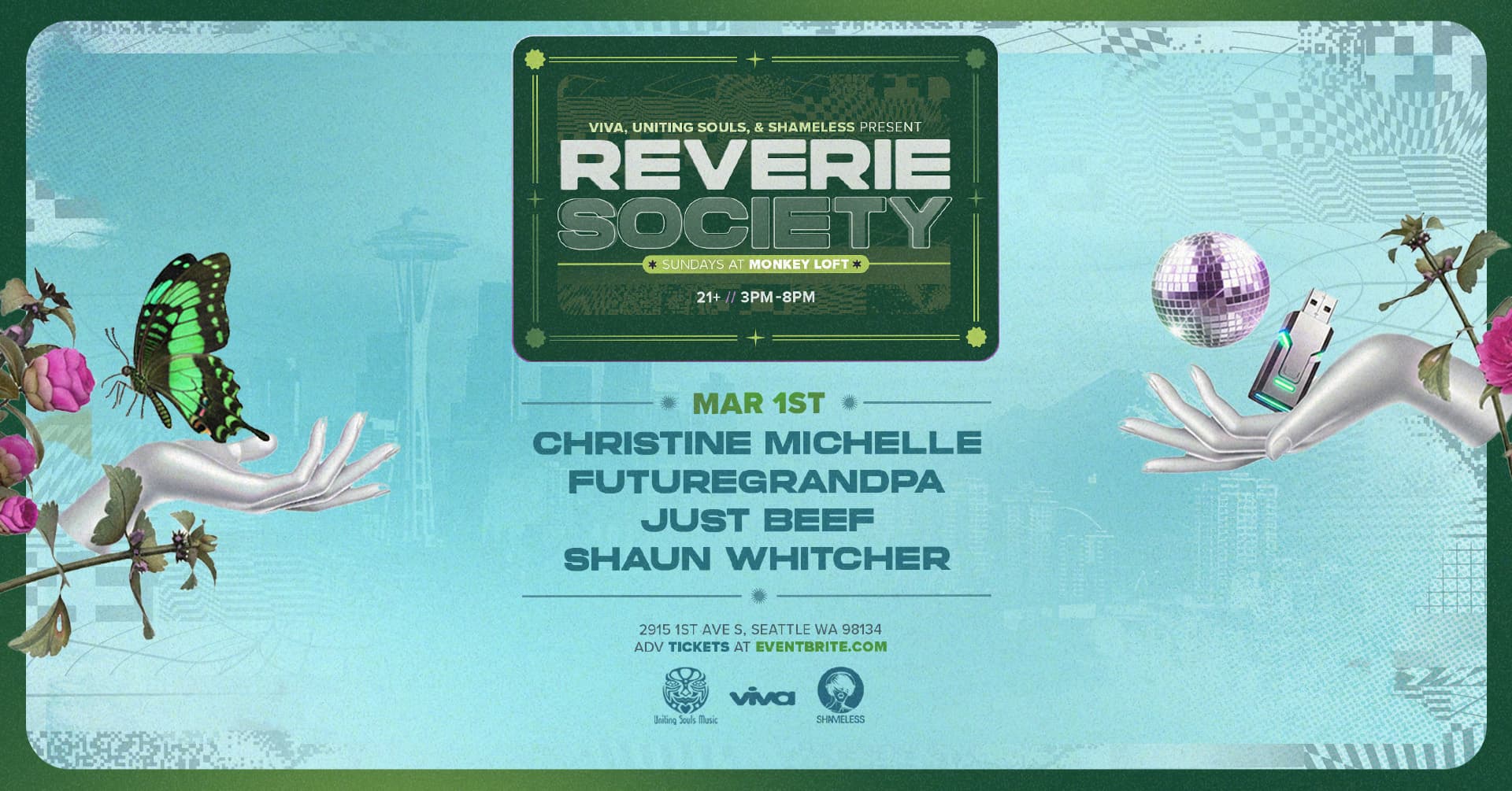 Reverie Society at Monkey Loft, Seattle WA