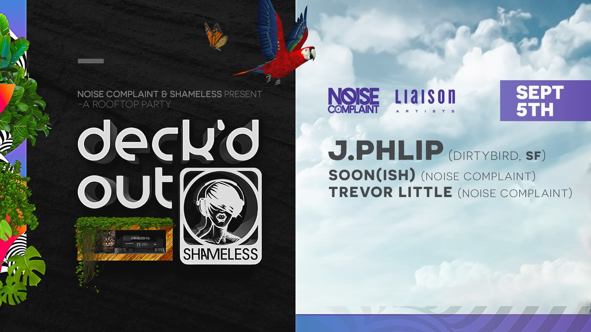 Deck'd Out #10 Late Night Munchies 4 Year Anniv w/ Solar & J. Ervin at Monkey Loft, Seattle WA