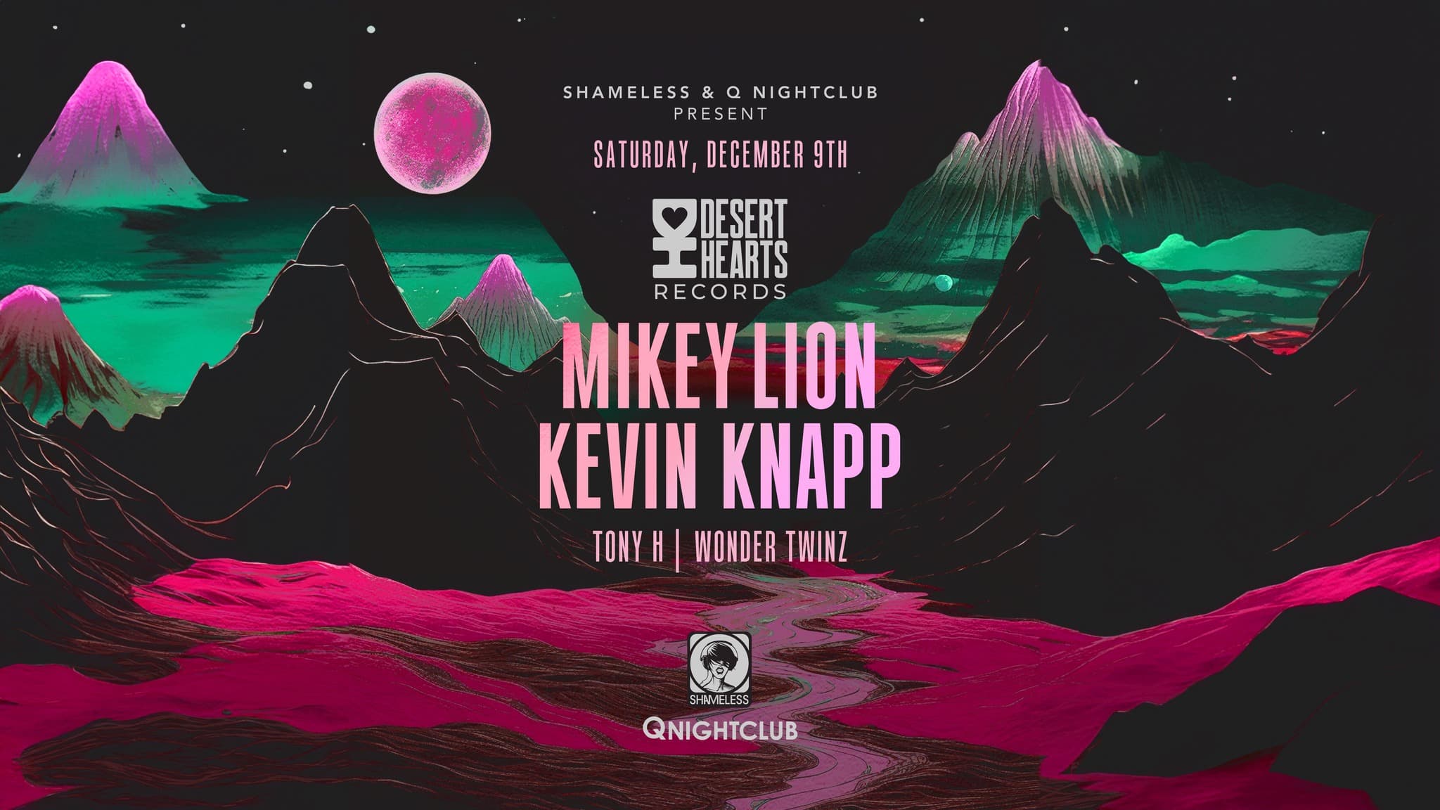 MIKEY LION & KEVIN KNAPP at Q Nightclub, Seattle WA