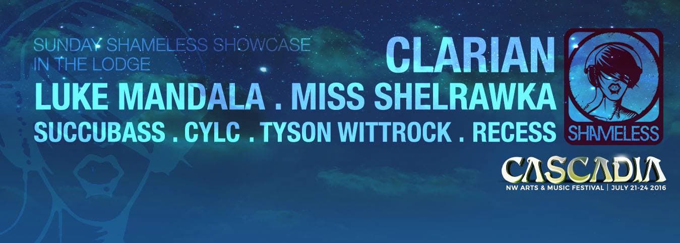 Shameless Showcase at Cascadia - Clarian (Kompakt), Yo Yo Yoga & more at Cascadia NW Festival, Washington, Seattle WA