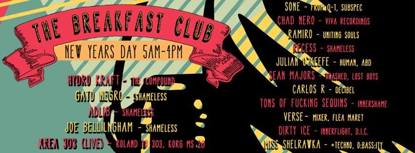 Shameless Presents the Breakfast Club at the Monkey Loft at Monkey Loft, Seattle WA