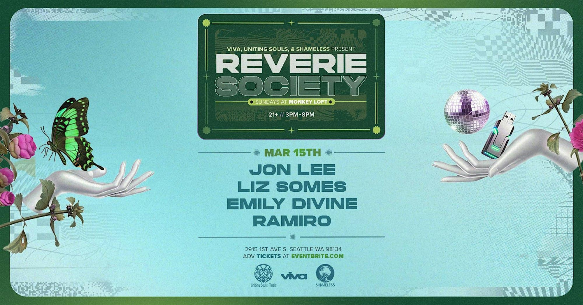 Reverie Society at Monkey Loft, Seattle WA