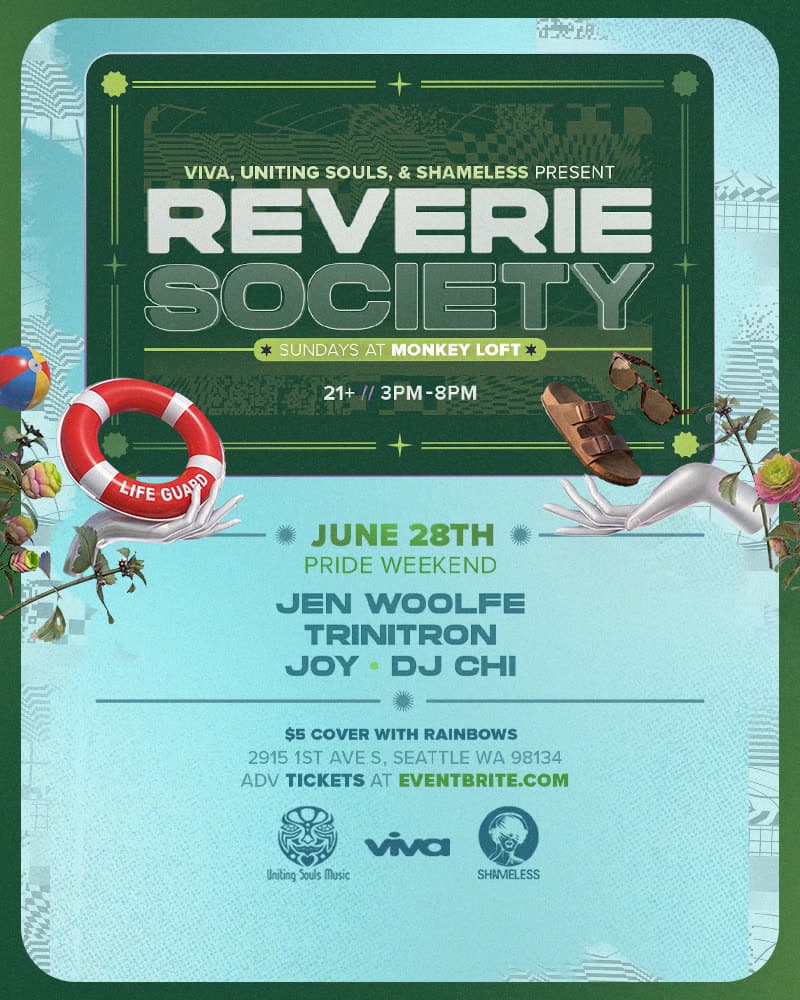 Reverie Society : Pride Weekend Edition