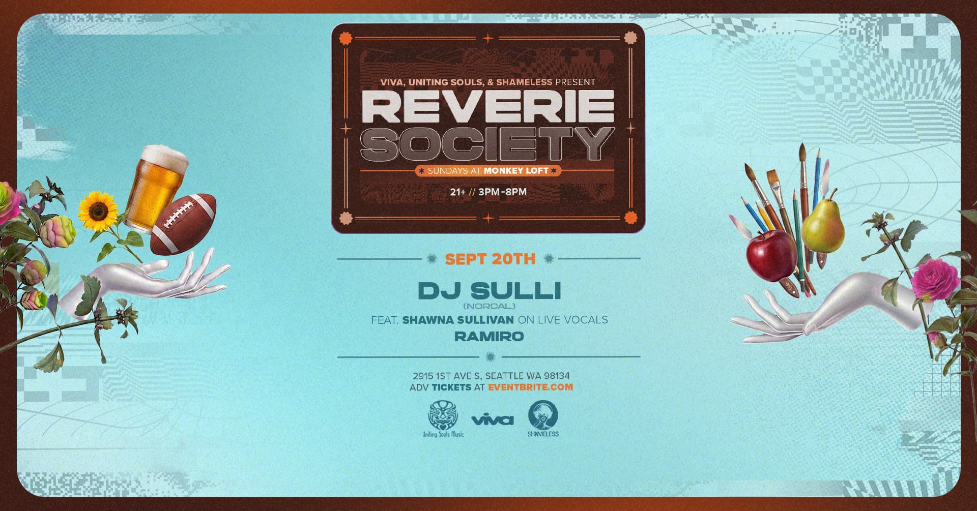 Reverie Society: DJ Sulli at Monkey Loft, Seattle WA
